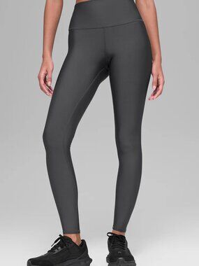 Alo High-Waist Airlift Legging, Anthracite, Size: S